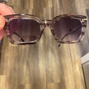 CHANEL Lavender Transparent Sunglasses